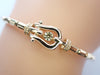 Dancing D0.10ct K18/METAL 4.6g Bracelet Bangle 