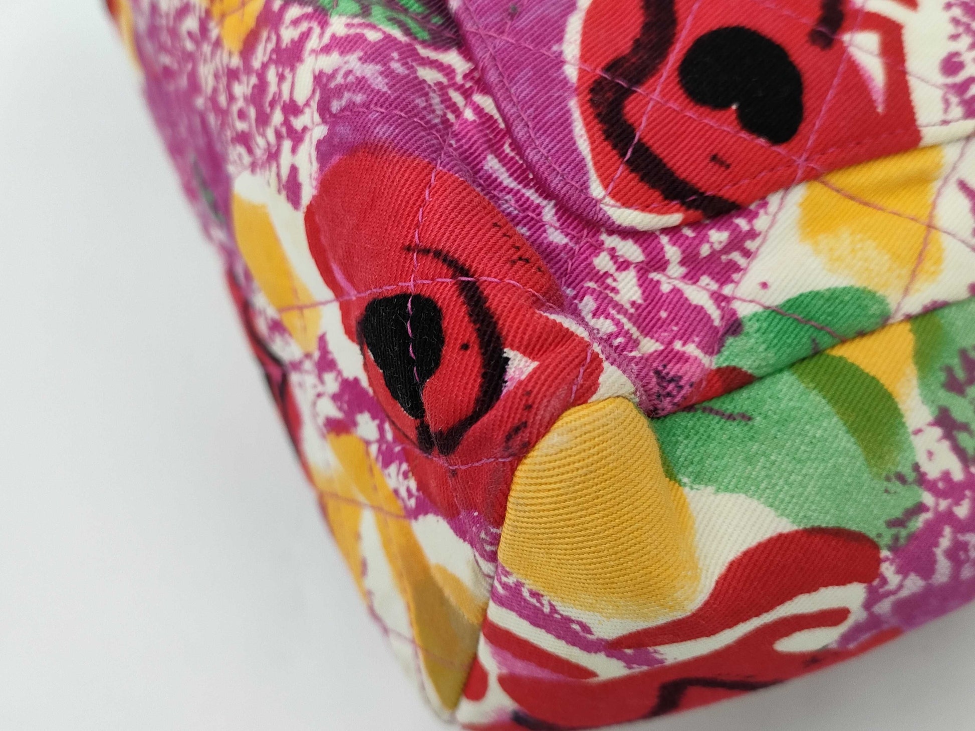 CHANEL CHANEL Red Based Multicolor Handbag Handbag