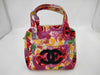 CHANEL CHANEL Red Based Multicolor Handbag Handbag