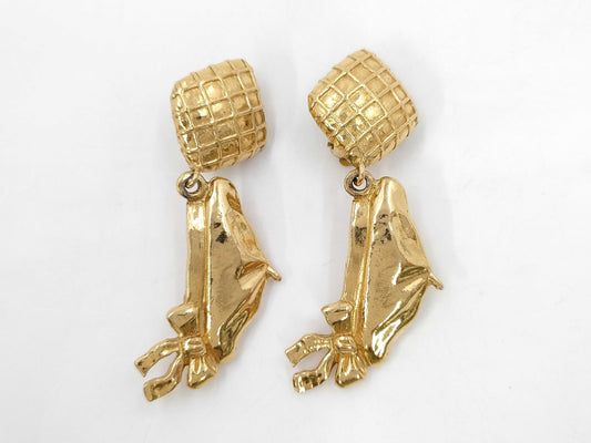 CHANEL Matlasse Earrings Earrings