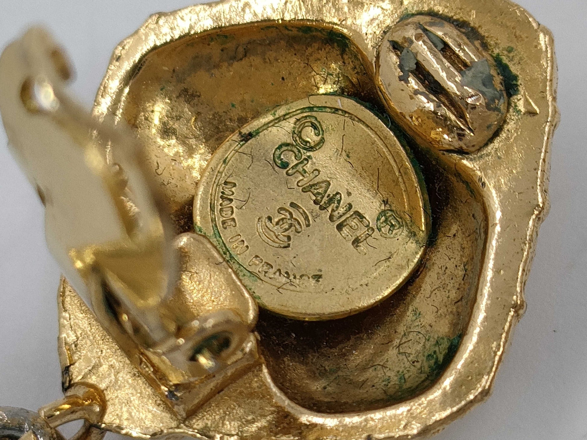 CHANEL Matlasse Earrings Earrings