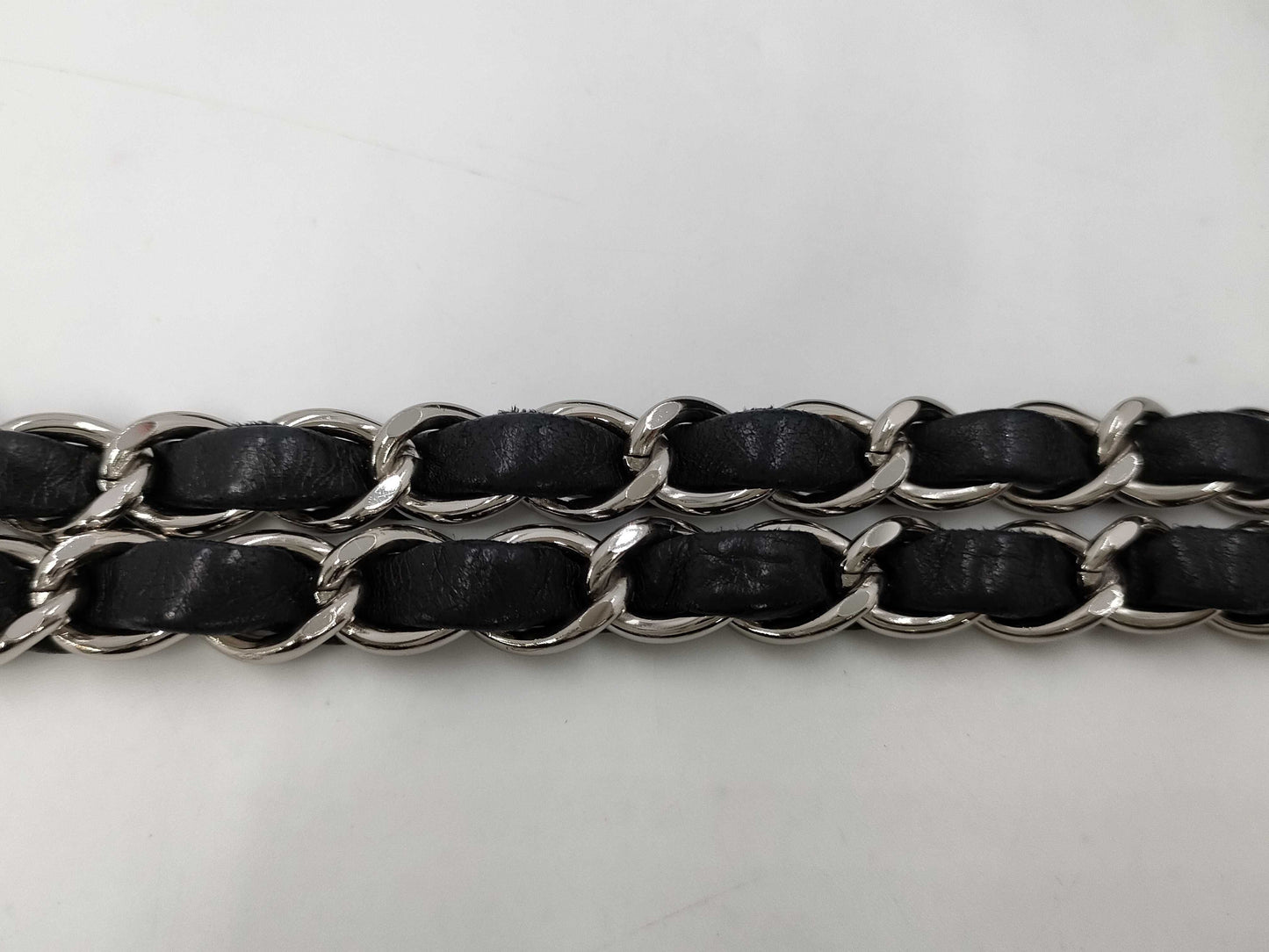 CHANEL Chain Lambskin Black Shoulder Bag