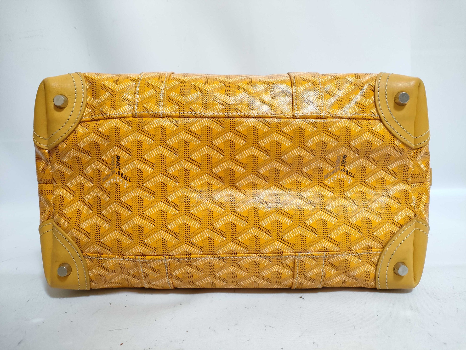 GOYARD Goyard Boston Yellow Boston Bag