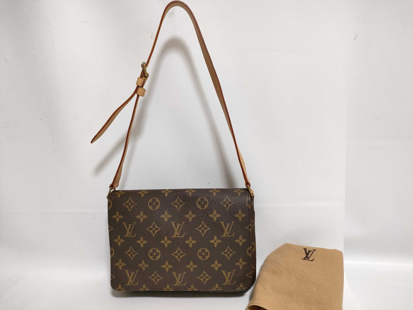 LOUIS VUITTON Monogram LV Musette Tango S Handbag