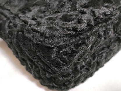 PRADA Prada Shoulder Bag with Fur, Black