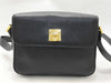 CELINE Celine Shoulder Calf Black Shoulder Bag