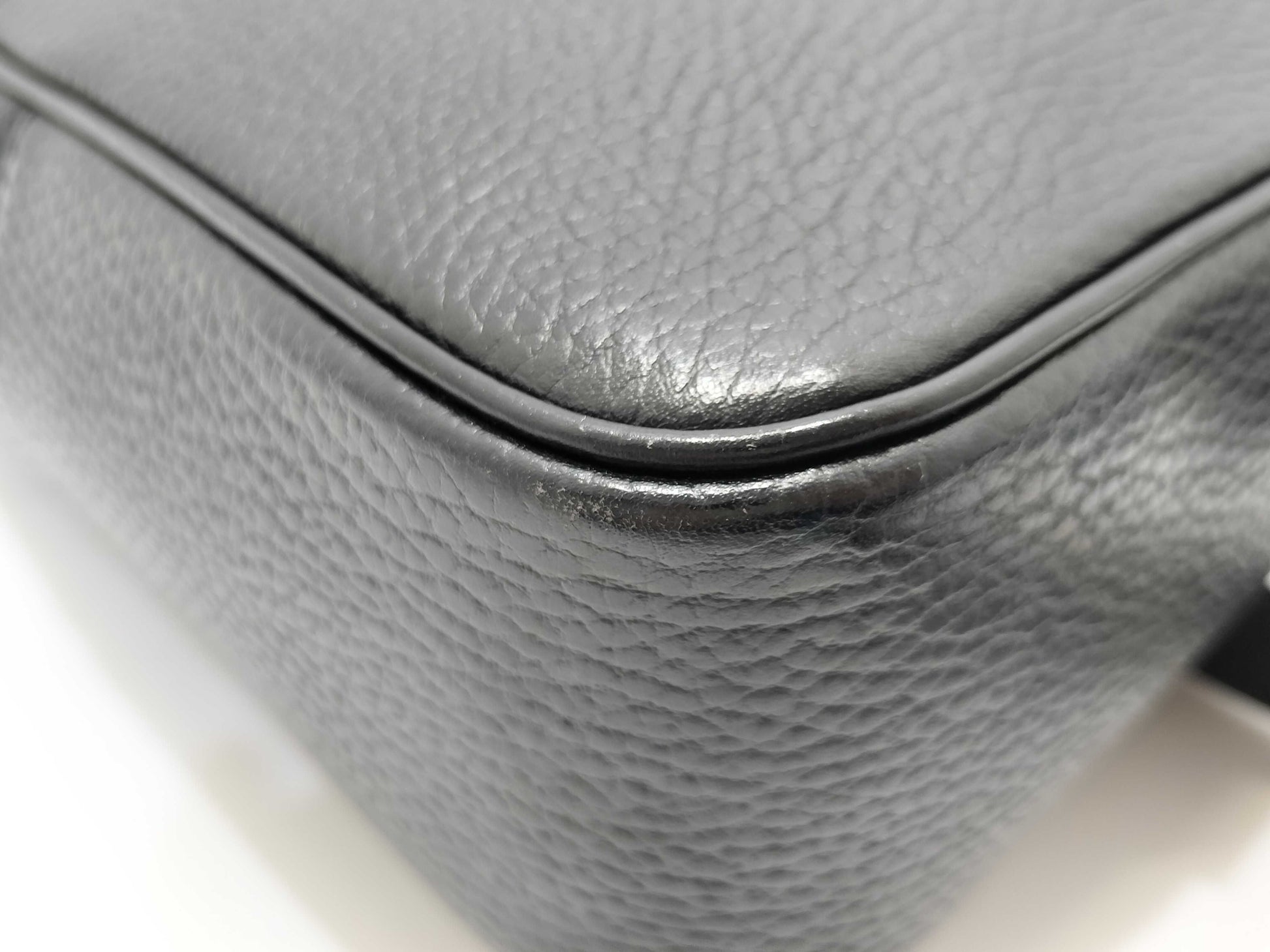 CELINE Celine Shoulder Calf Black Shoulder Bag