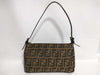 FENDI Zucca pattern Fendi shoulder bag in brown canvas
