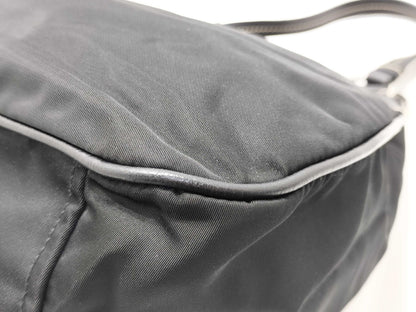 PRADA Nylon Prada Bag Nylon Black Handbag