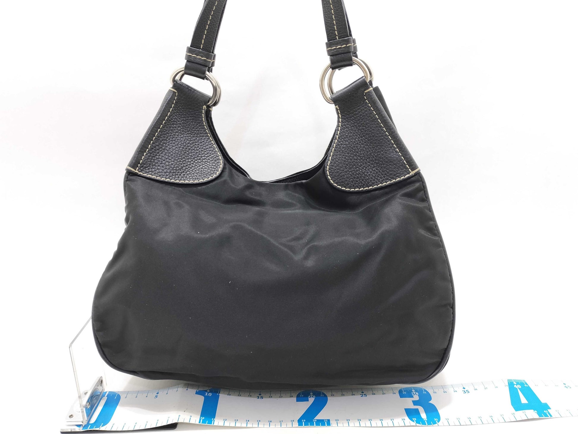 PRADA Nylon Prada Bag Nylon Black Handbag