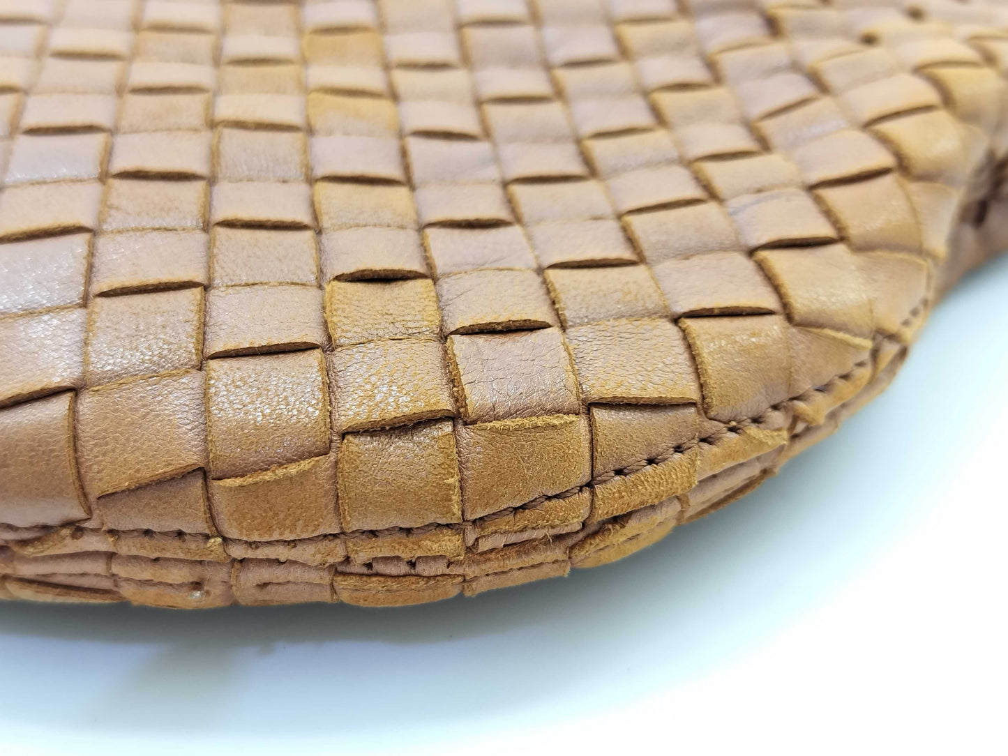 BOTTEGA VENETA Intrecciato Bottega Veneta Shoulder Intre Tea Calf Shoulder Bag