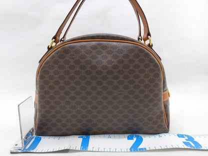 CELINE Celine Bag PVC Macadam Tea Handbag