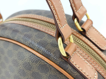 CELINE Celine Bag PVC Macadam Tea Handbag