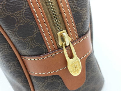 CELINE Celine Bag PVC Macadam Tea Handbag