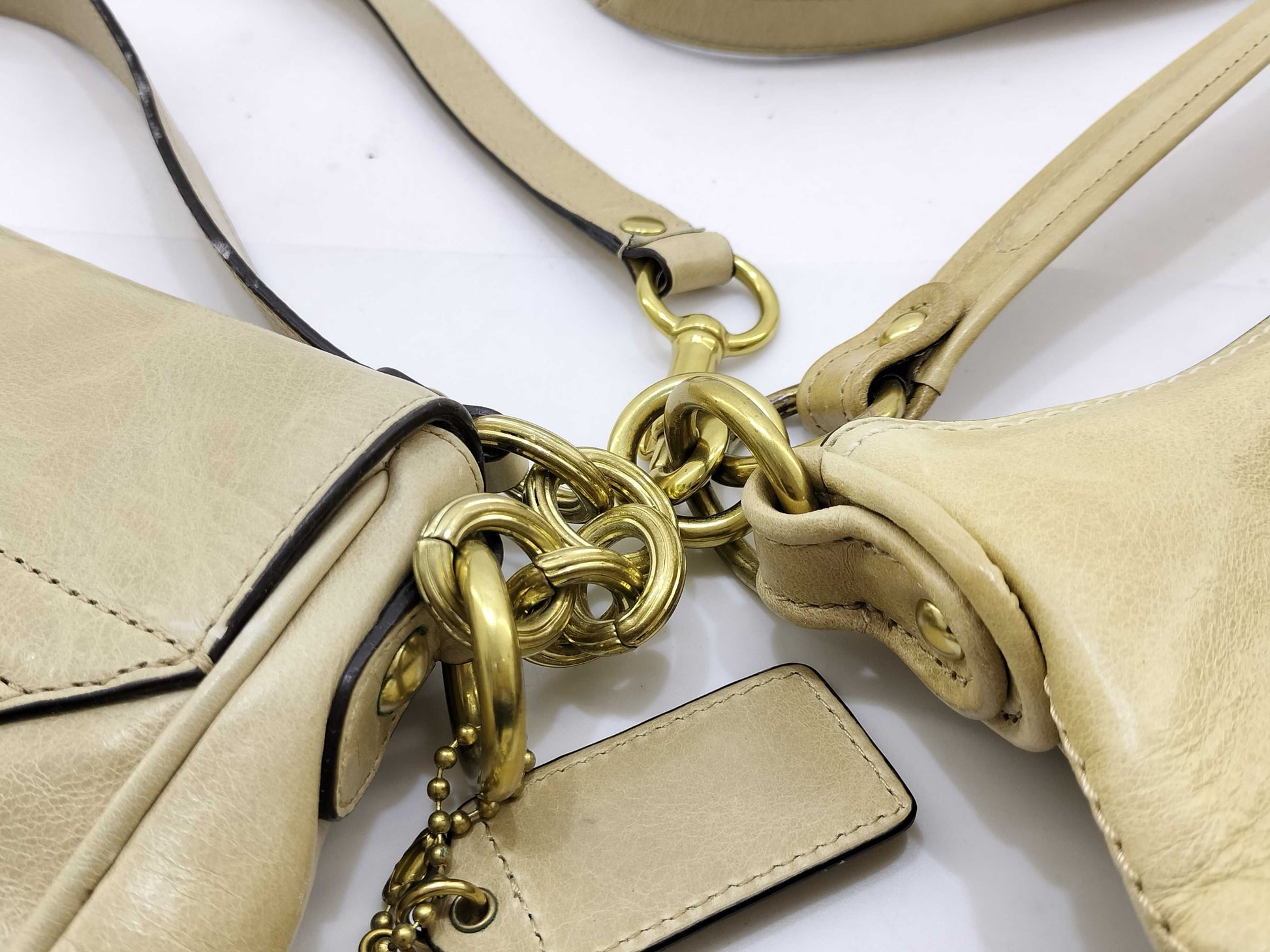 COACH Double Pocket Leather Bag Set of 2 Bags