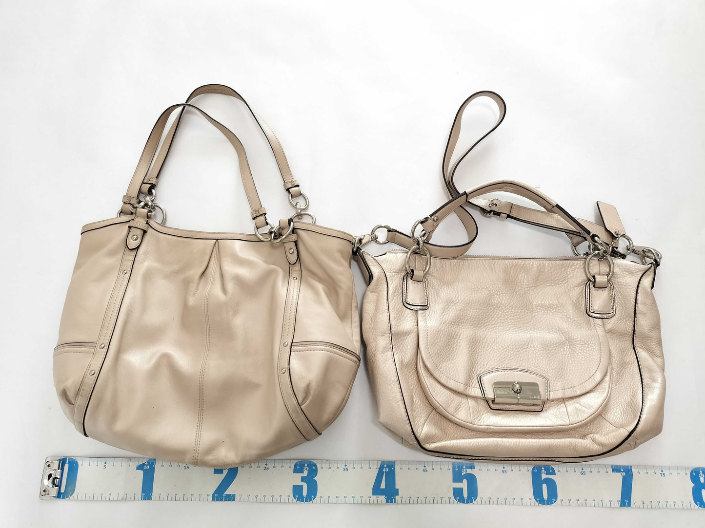 COACH Leather Tote Bag 3-Piece Set Tote Bag