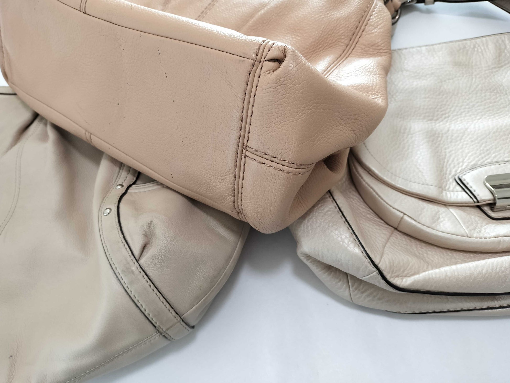 COACH Leather Tote Bag 3-Piece Set Tote Bag