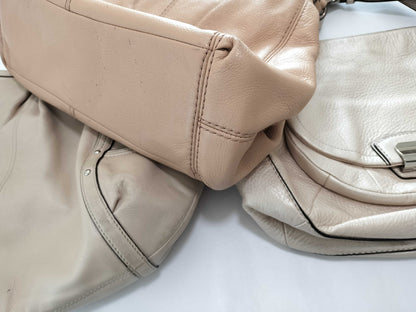 COACH Leather Tote Bag 3-Piece Set Tote Bag