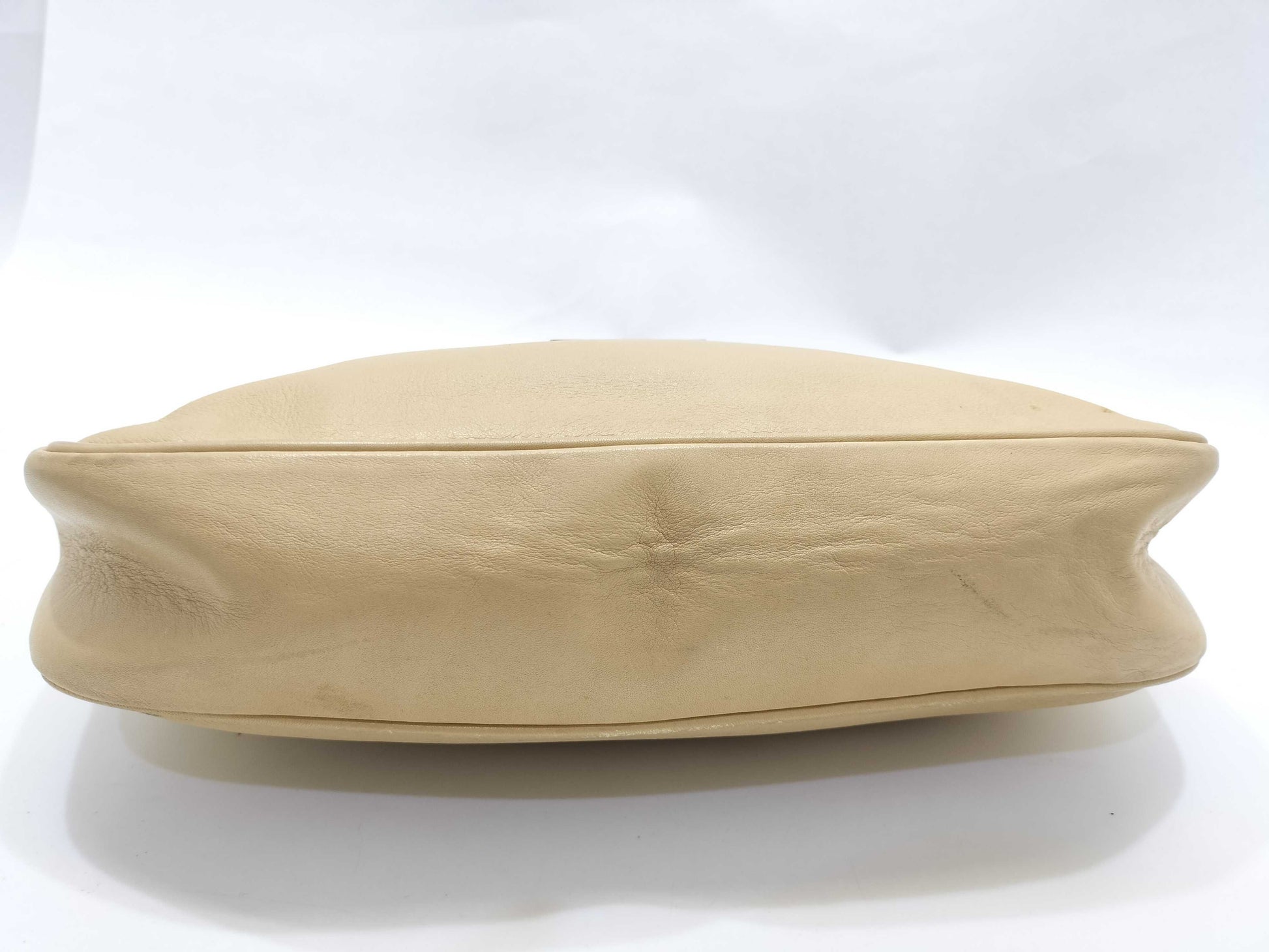 GUCCI Bamboo Bamboo Accessories Pouch Mini Handbag Leather Handbag