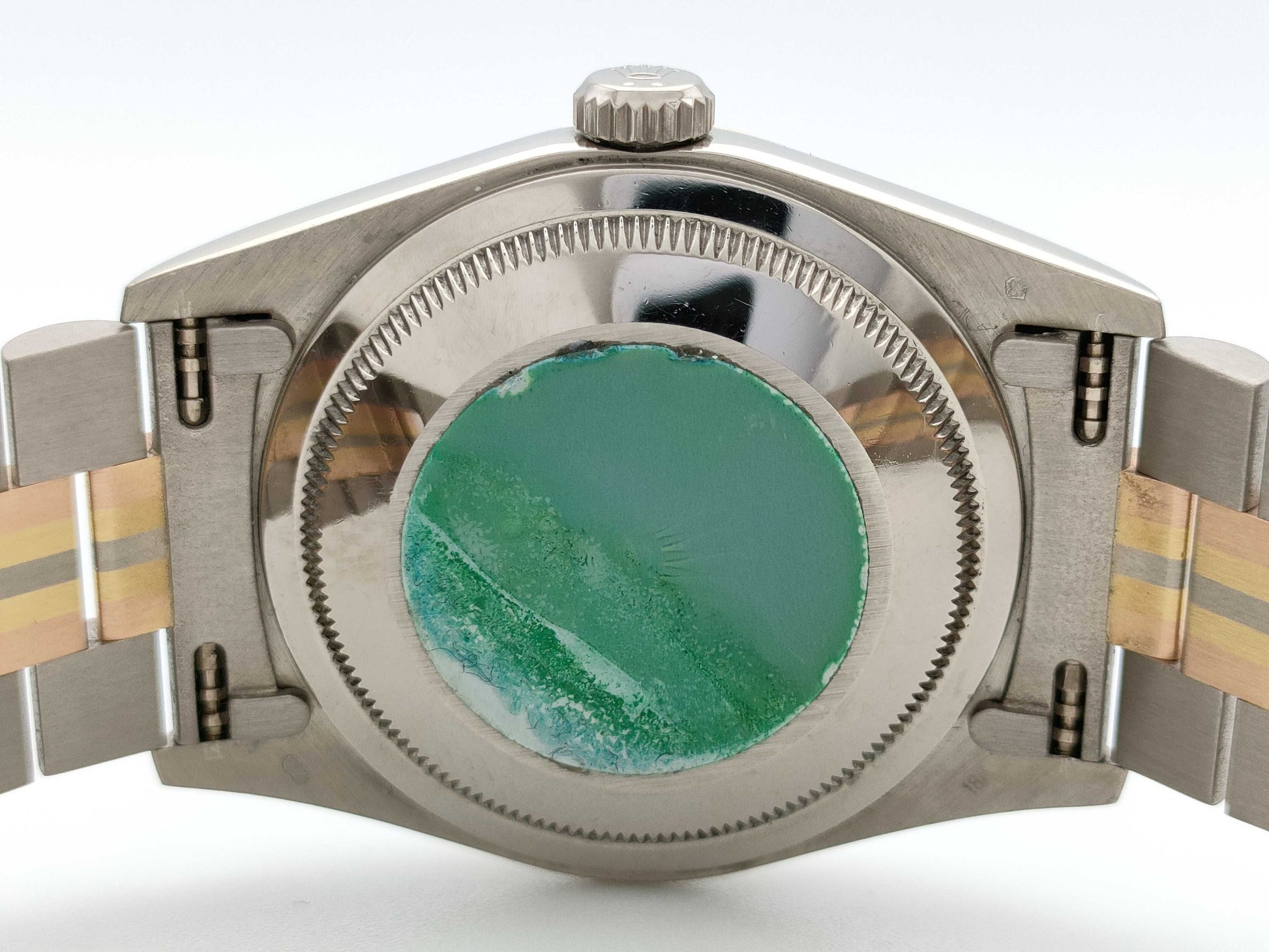 ROLEX 18239BIC A572270 Champagne Toridor K18 Men's Watch