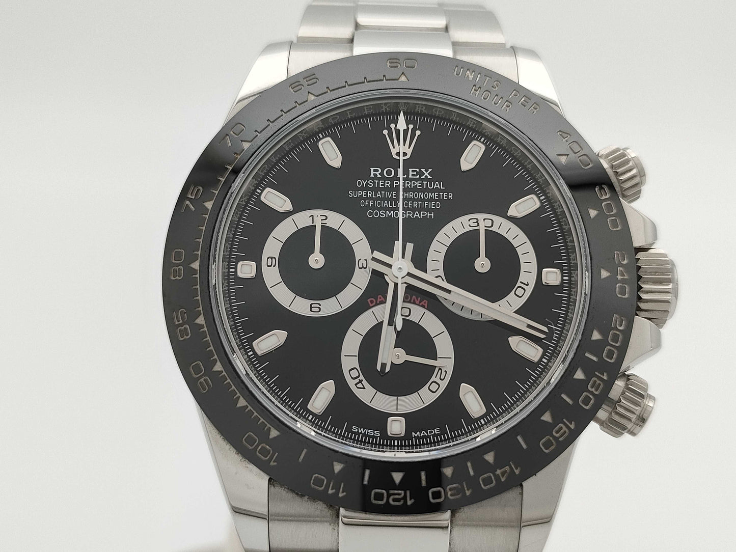 ROLEX 116500LN 65S64725 Black Dial Oyster Breath Men's Watch