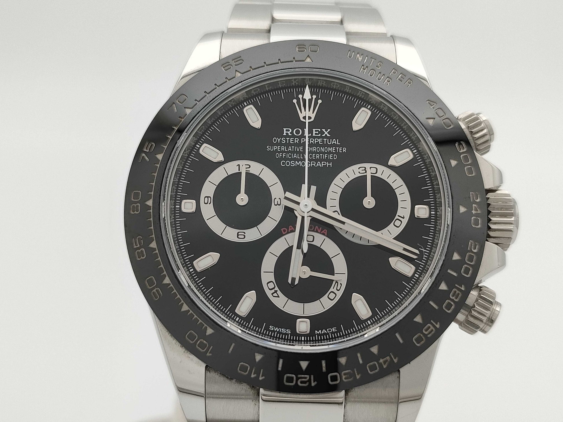 ROLEX 116500LN 65S64725 Black Dial Oyster Breath Men's Watch