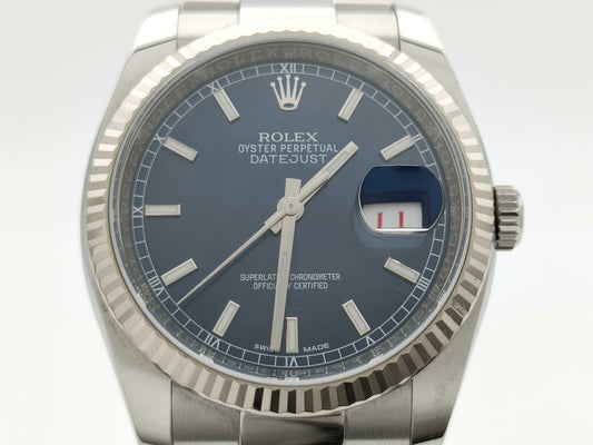 ROLEX 116234 F69813N6 Blue Dial Oyster Breath Men's Watch