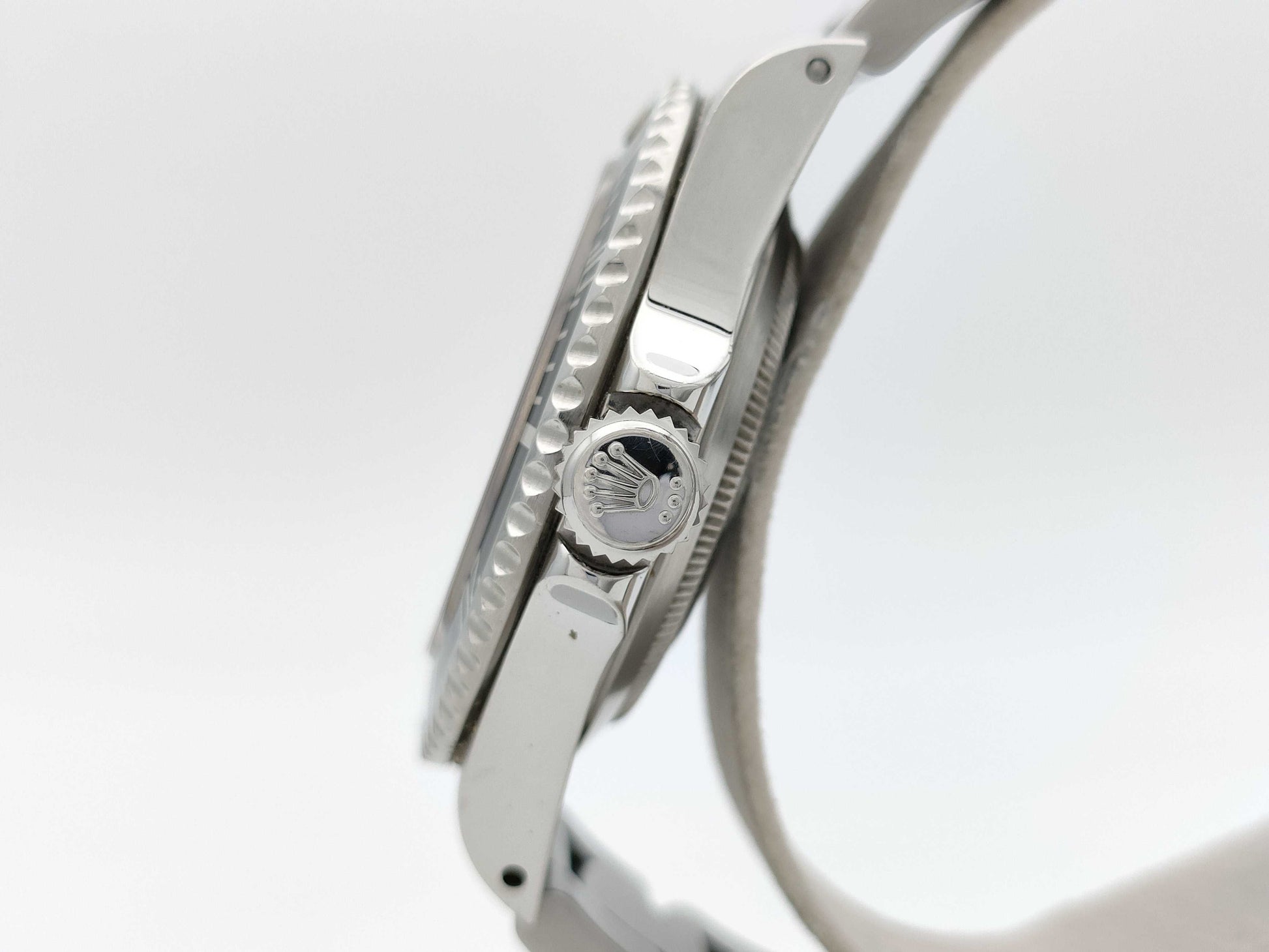 ROLEX 14060 D448813 Black Dial Oyster Breath Men's Watch