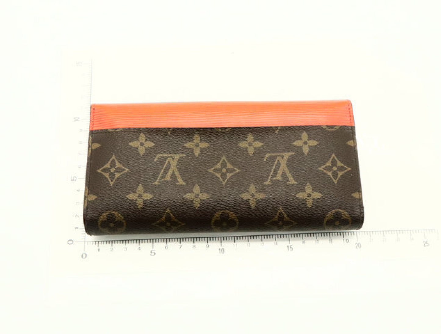 LOUIS VUITTON Monogram Porte-Feuille-Marie-Rouron Pimon M60499 Wallet