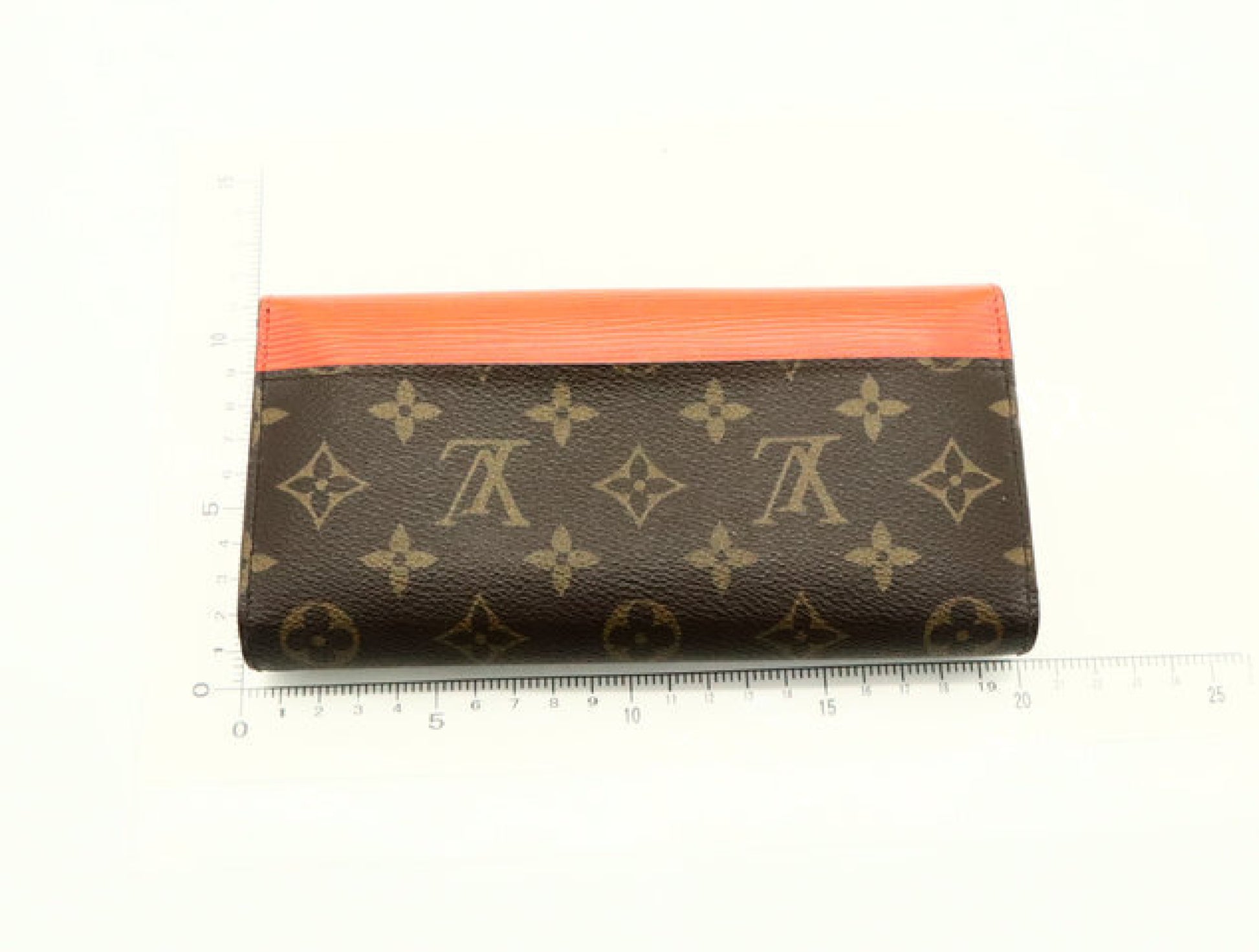 LOUIS VUITTON Monogram Porte-Feuille-Marie-Rouron Pimon M60499 Wallet