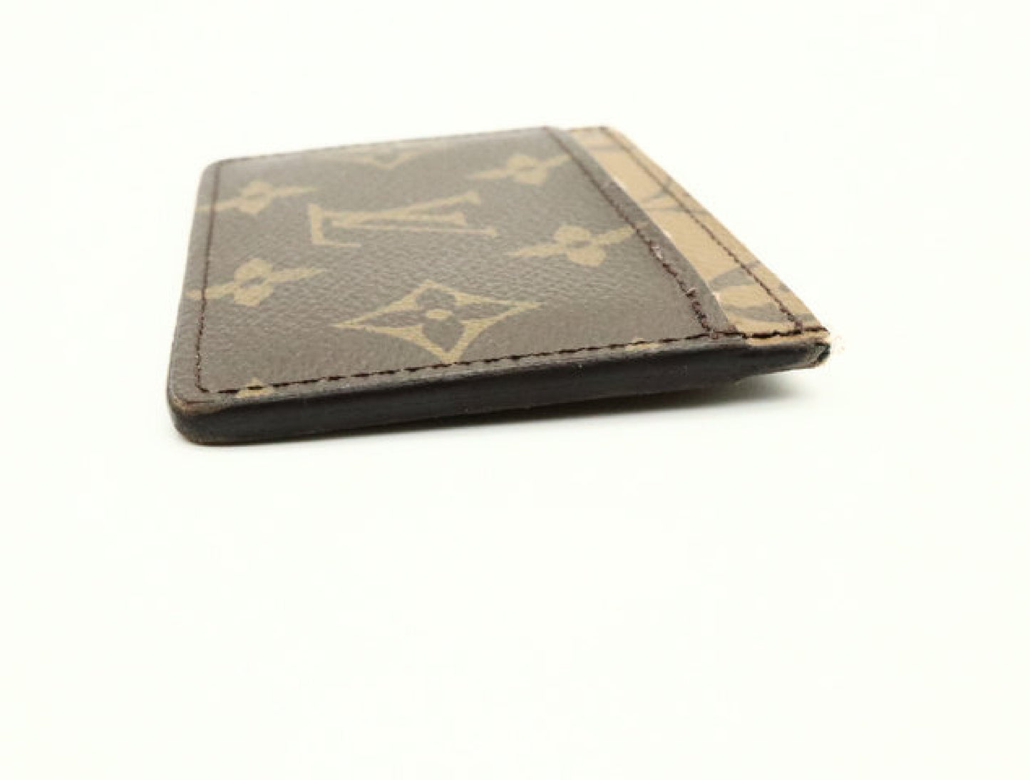 LOUIS VUITTON Monogram Reverse Porto Cart Sampur M69161 Card Case, Pass Case, Business Card Holder