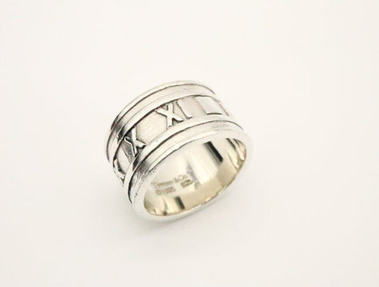 Tiffany&Co. Atlas Wide 925 10g #13 Ring