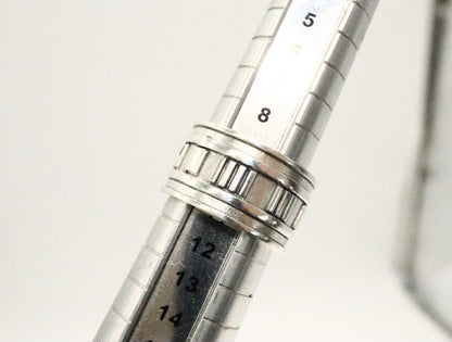 Tiffany&Co. Atlas Wide 925 8.6g #10.5 Ring