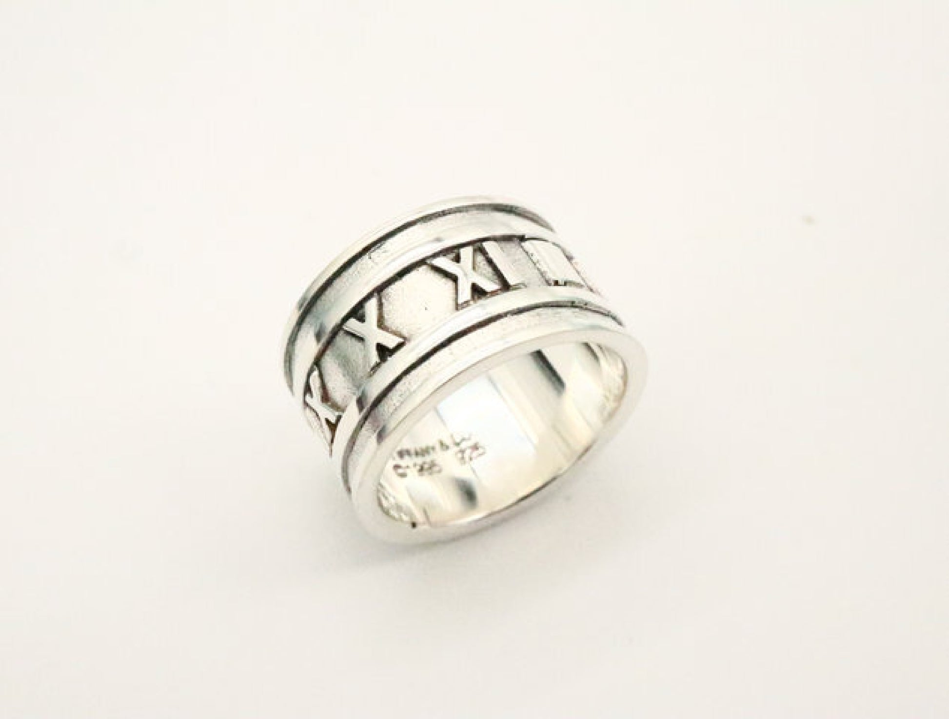 Tiffany&Co. Atlas Wide 925 8.6g #10.5 Ring