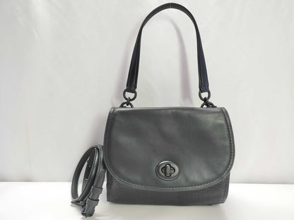 COACH Suede Leather One Shoulder 2WAY Bag