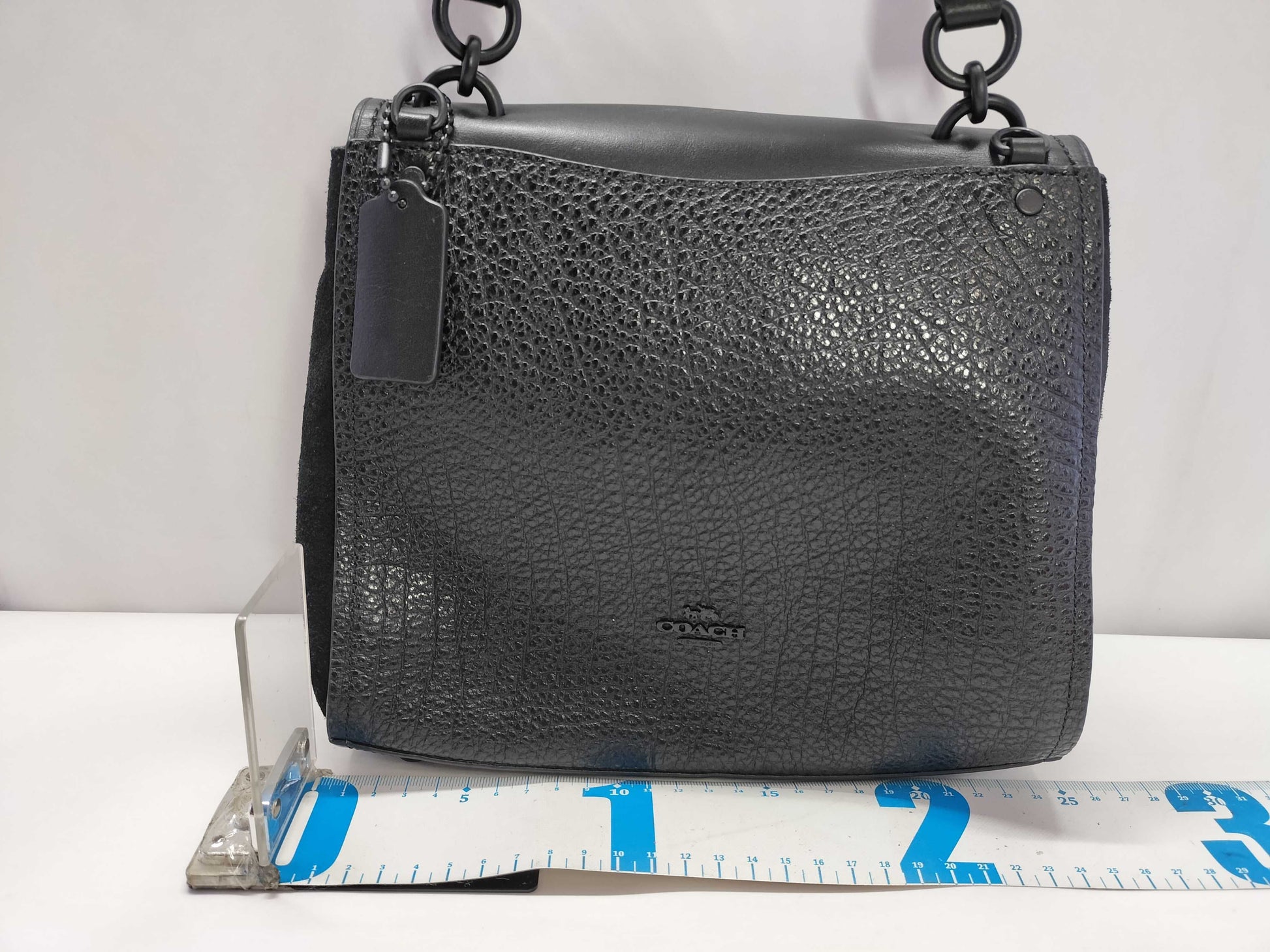 COACH Suede Leather One Shoulder 2WAY Bag