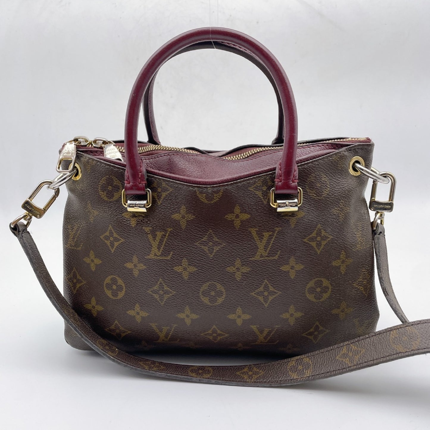 LOUIS VUITTON Monogram Pallas BB Handbag