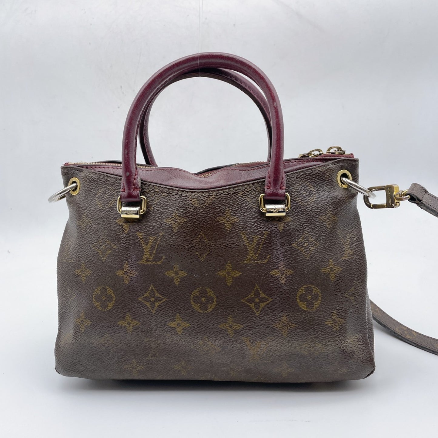 LOUIS VUITTON Monogram Pallas BB Handbag