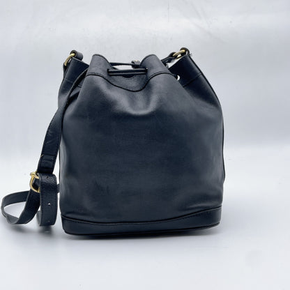 CELINE Celine Leather Black Shoulder Bag