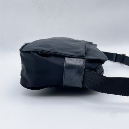 PRADA Nylon Triangle Logo Black Camera Bag Shoulder Bag