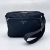PRADA Nylon Triangle Logo Black Camera Bag Shoulder Bag