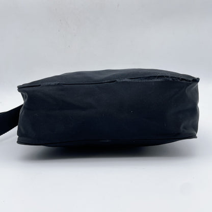 PRADA Nylon Triangle Logo Black Camera Bag Shoulder Bag