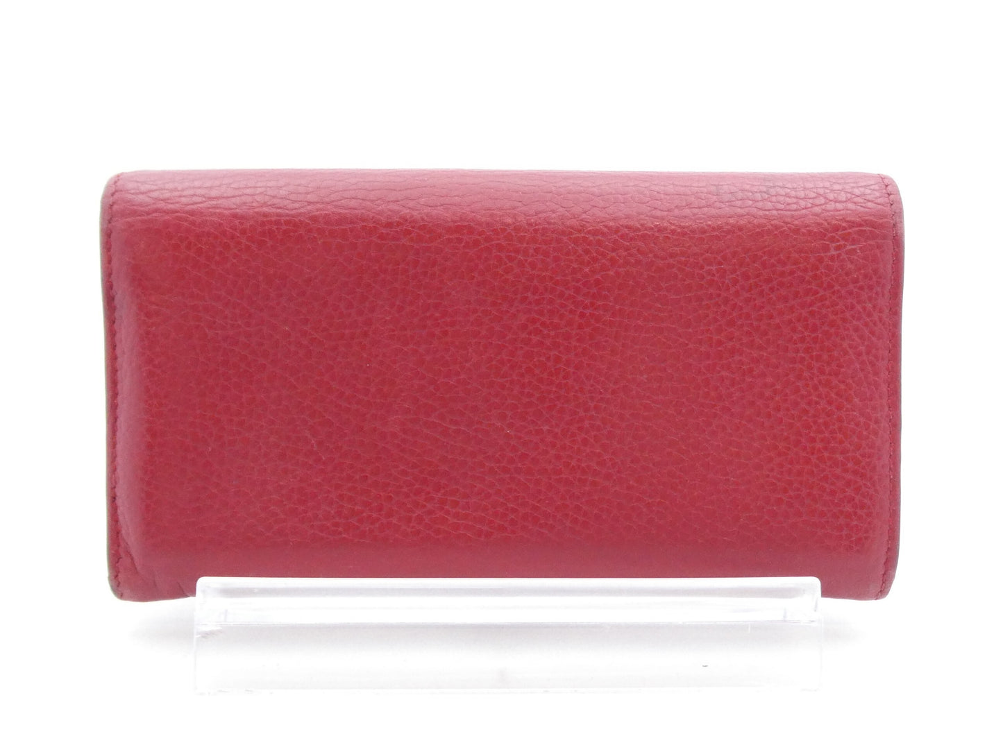 GUCCI GG Hardware Leather Wallet