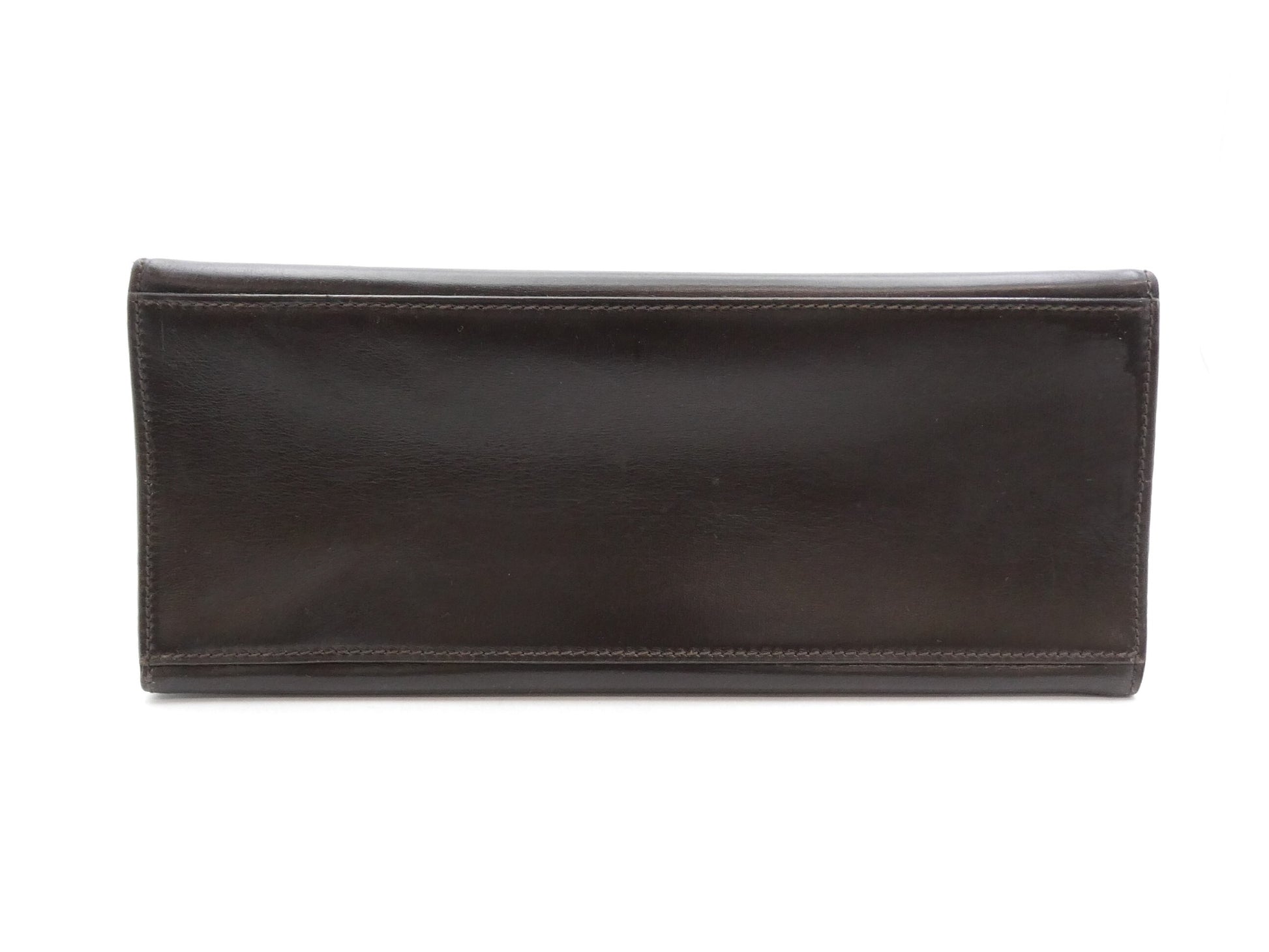 CELINE Logo Hardware Leather Handbag