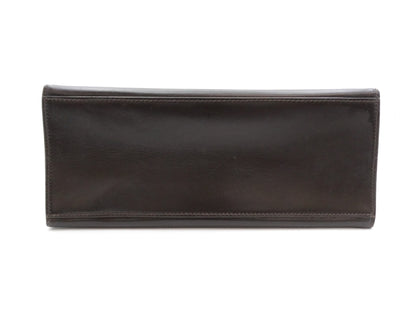 CELINE Logo Hardware Leather Handbag