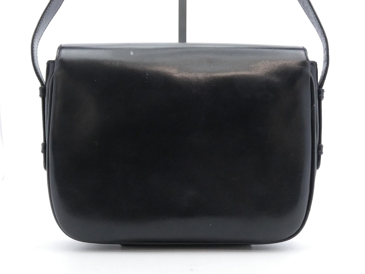 CELINE Brazon Hardware Leather Shoulder Bag