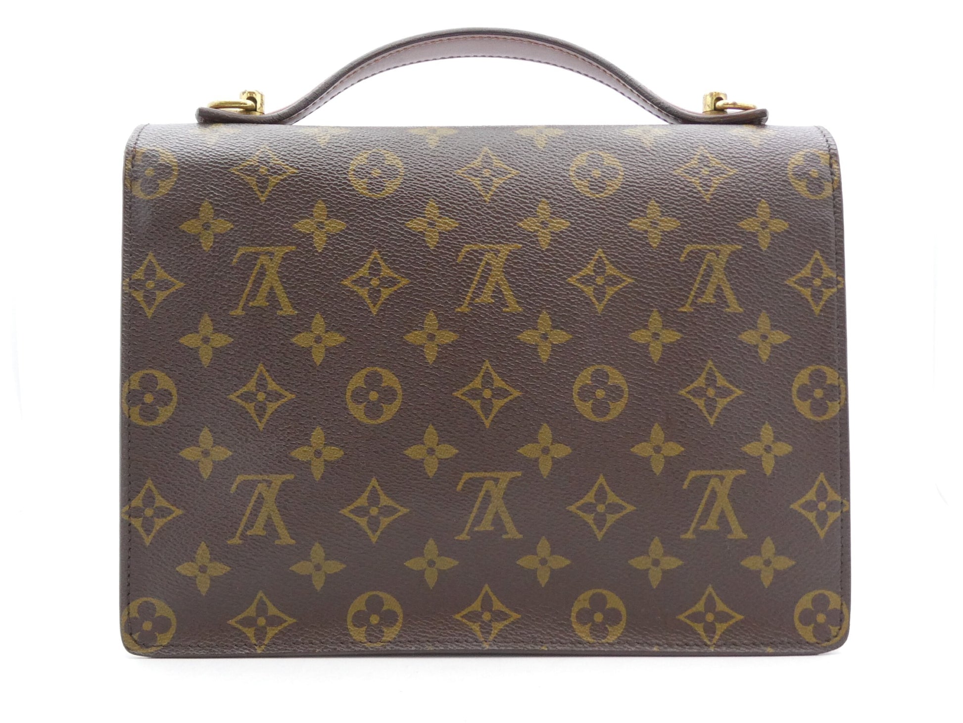 LOUIS VUITTON Monogram Monceau 2WAY Handbag