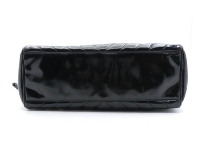 CHANEL V-Stitch Enamel 2WAY Handbag