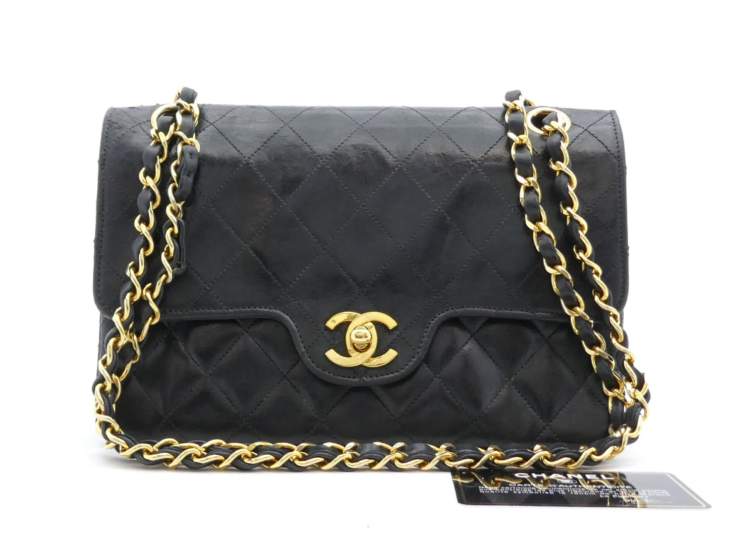 CHANEL Matlasse Cocomark W Flap W Chain Shoulder Bag
