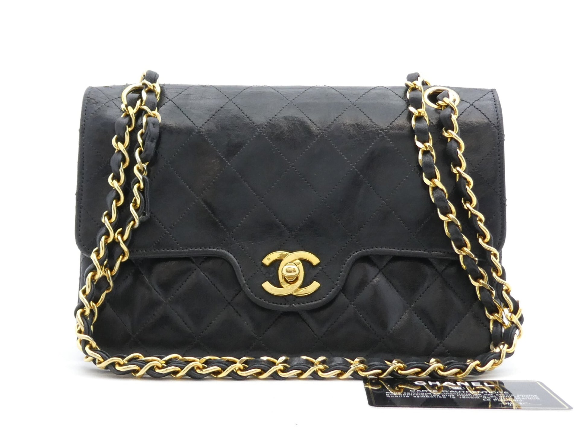 CHANEL Matlasse Cocomark W Flap W Chain Shoulder Bag